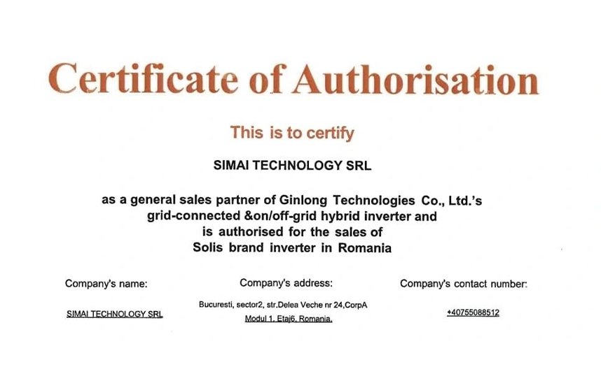 300 MW &icirc;n 2025: SIMAI consolidează parteneriatul strategic cu Solis