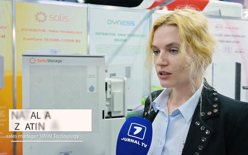 Prezentarea tehnologiei Simai la expoziția din Moldova și prezentată &icirc;n interviul la fața locului