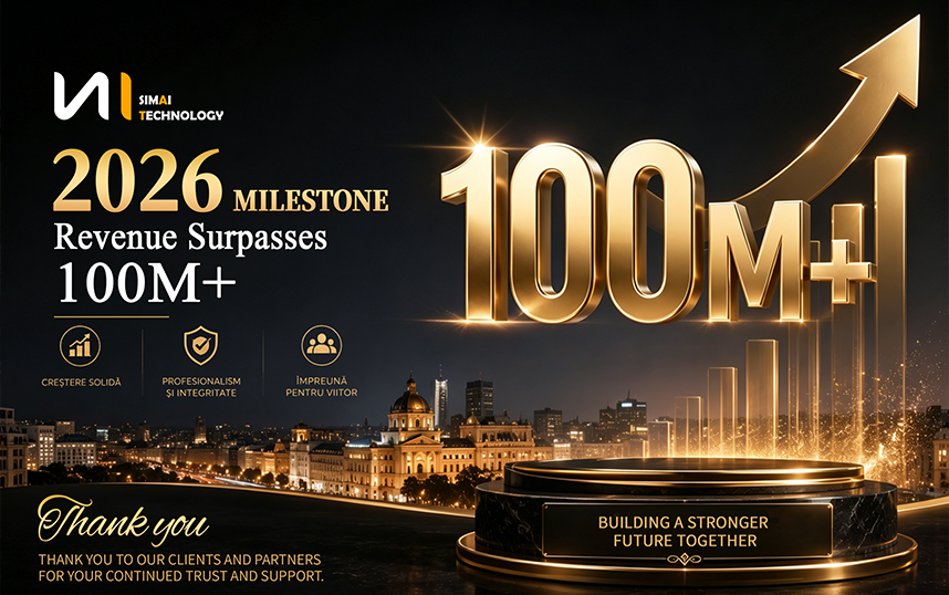 SIMAI TECHNOLOGY SRL depășește pragul de 100 de milioane de venituri